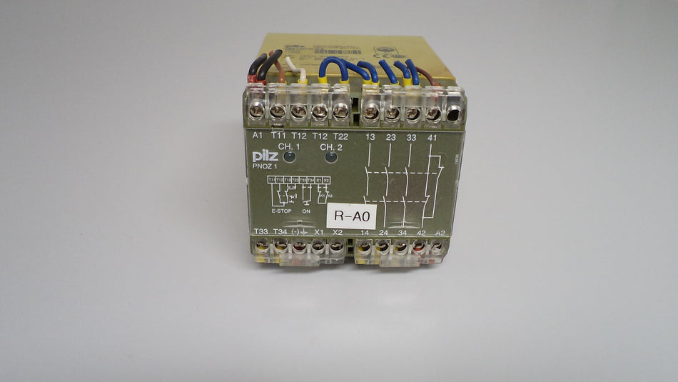 Pilz Sicherheitsschaltgerät PNOZ1 230VAC 3S1Ö  475650