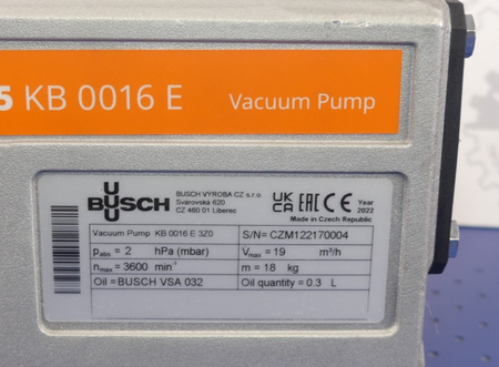 BUSCH RS KB 0016 E 3Z0 Vakuum pumpe