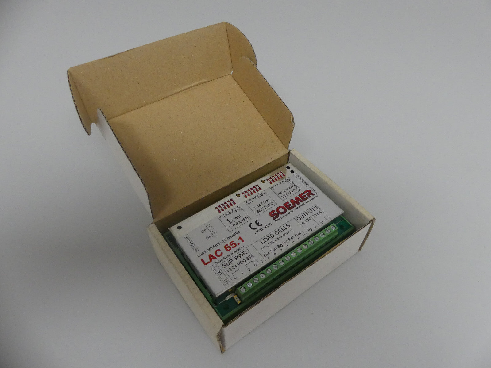 LOAD CELL ANALOG CONVERTER LAC 65.1