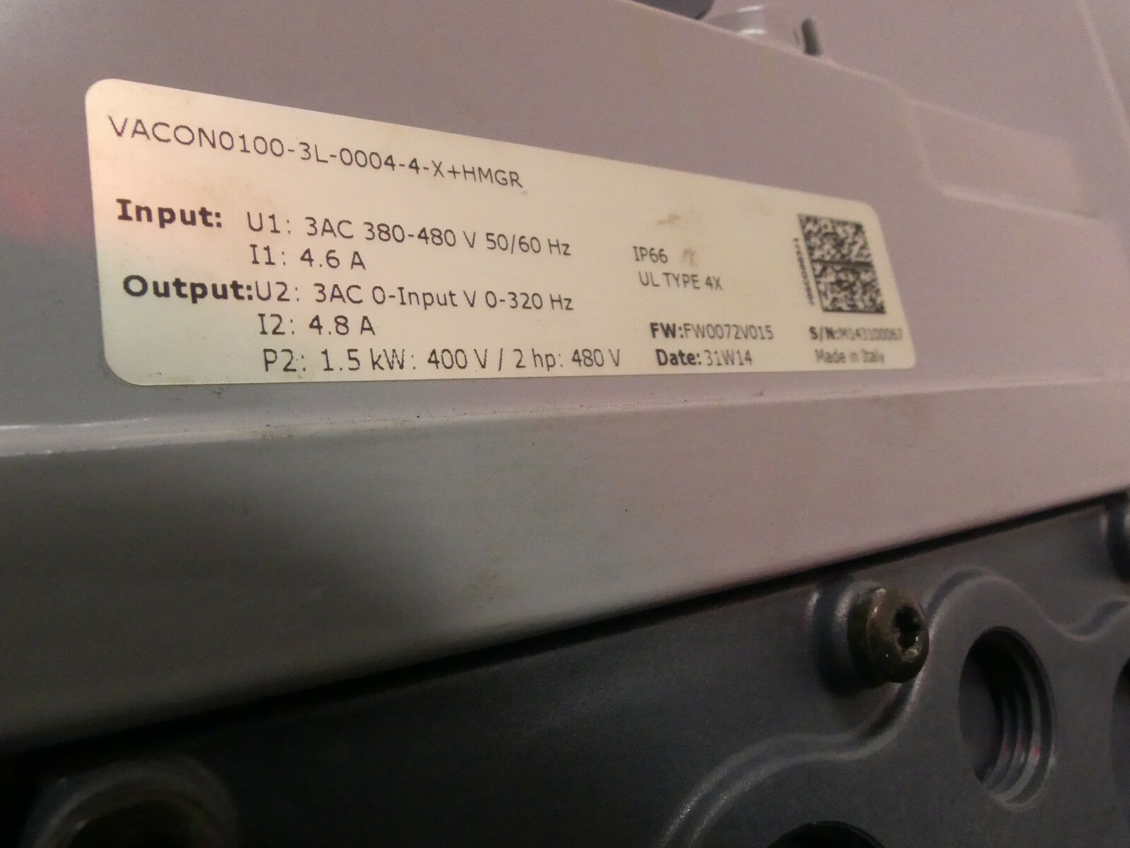 VACON0100-3L-0004-4-X+HMGR