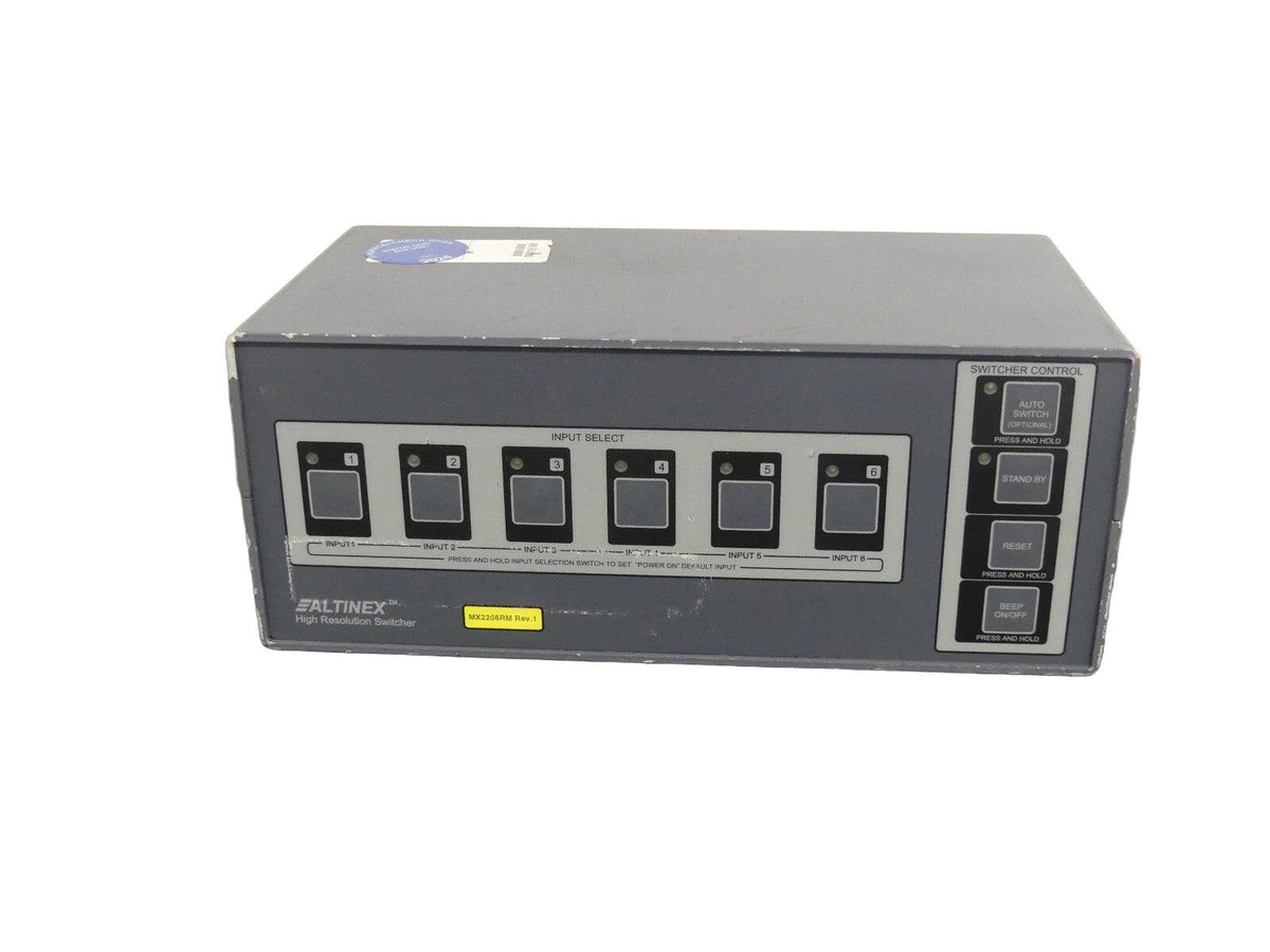 ALTINEX MX2206RM HOCHAUFLÖSENDER SCHALTER s.Bilder