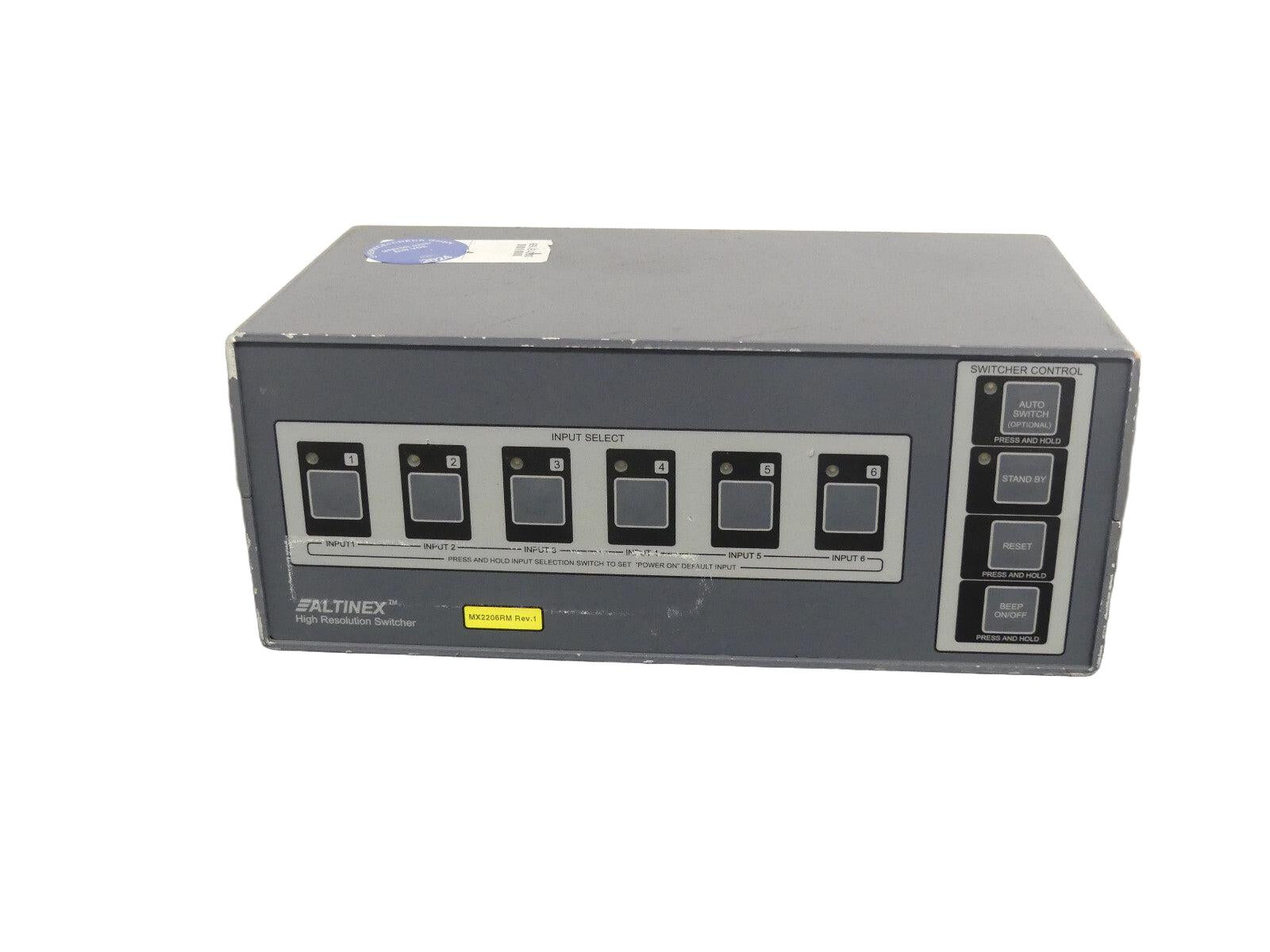ALTINEX MX2206RM HOCHAUFLÖSENDER SCHALTER s.Bilder