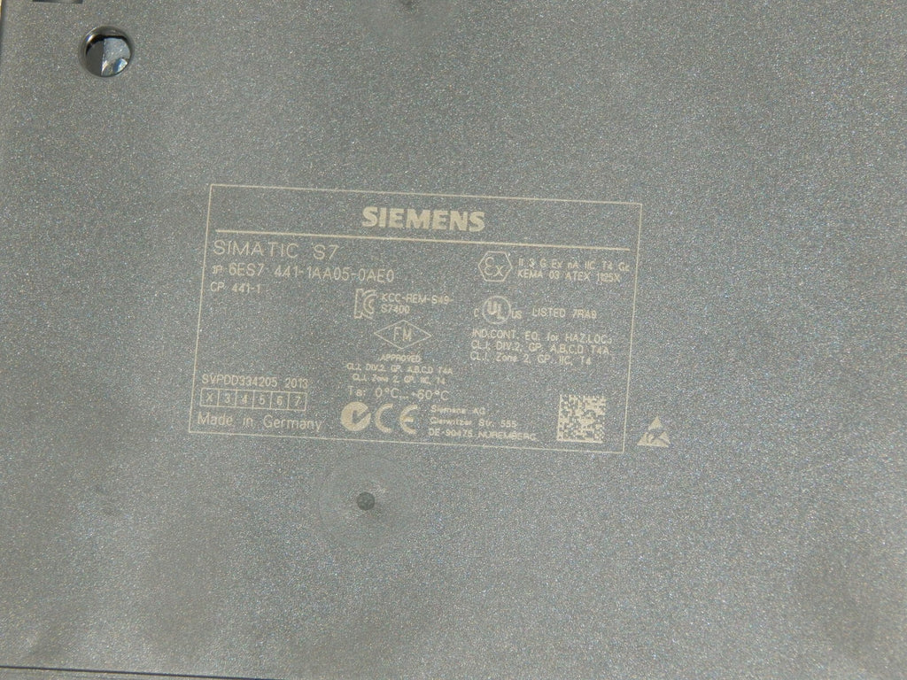  Siemens Simatic S7-400 CP441-1 IF 6ES7441-1AA05-0AE0 // 6ES7 441-1AA05-0AE0 