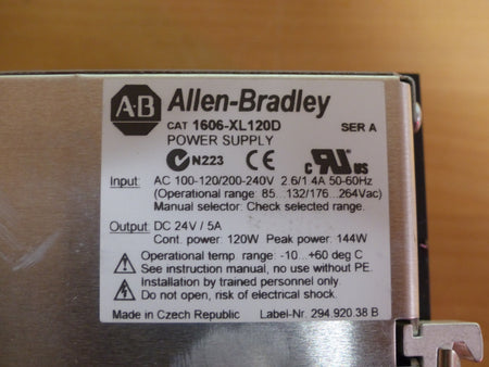 Allen Bradley CAT No 1606-xl120d Netzteil used