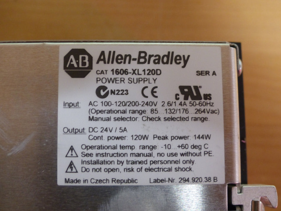Allen Bradley CAT No 1606-xl120d Netzteil used