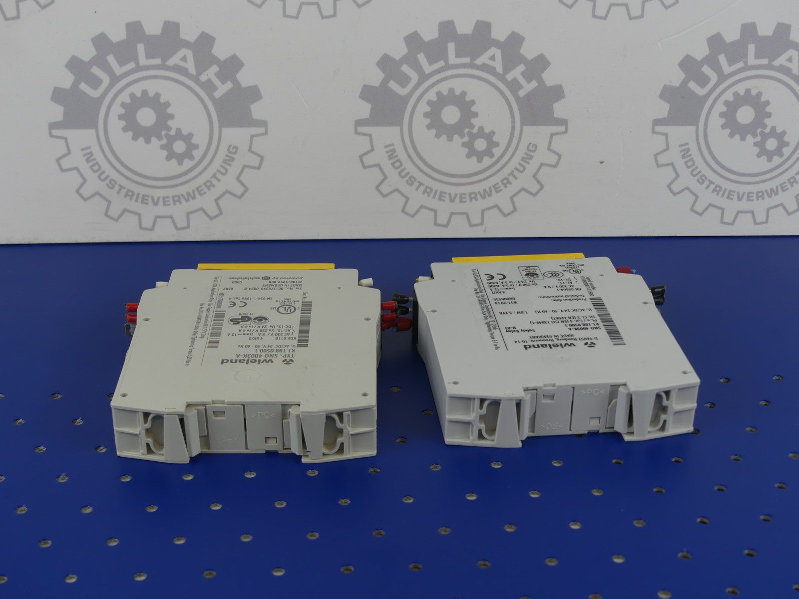 2x WIELAND SNO 4003K-A