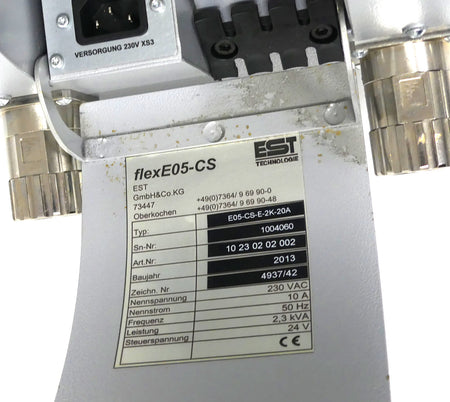 EST TECHNOLOGIE flex E05 CM E05-CS-E-2K-20A