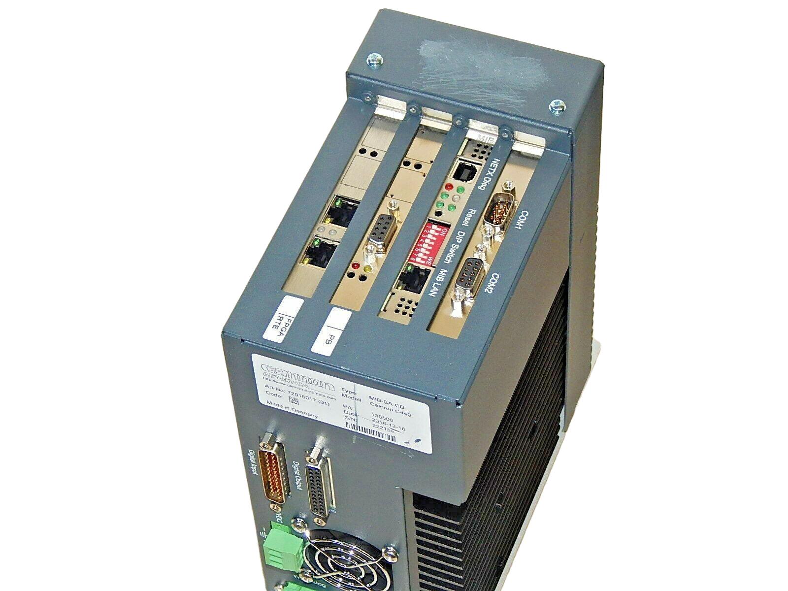  CANNON-Automata Industrie-PC Type:MIB-SA-CD // Modull: Celeron C440 Unbenutzt 
