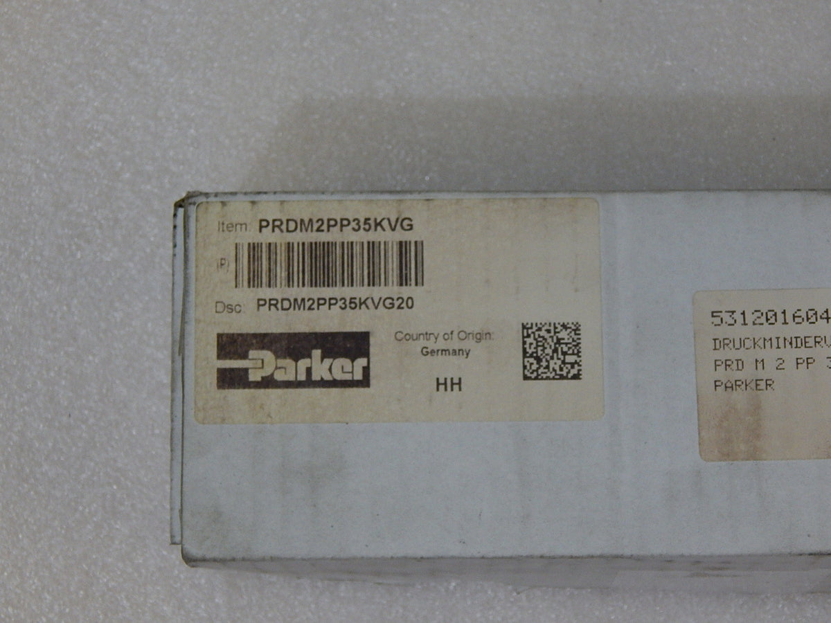 Parker Druckreduzierventil   PRDM2PP06SVG20   Unbenutzt