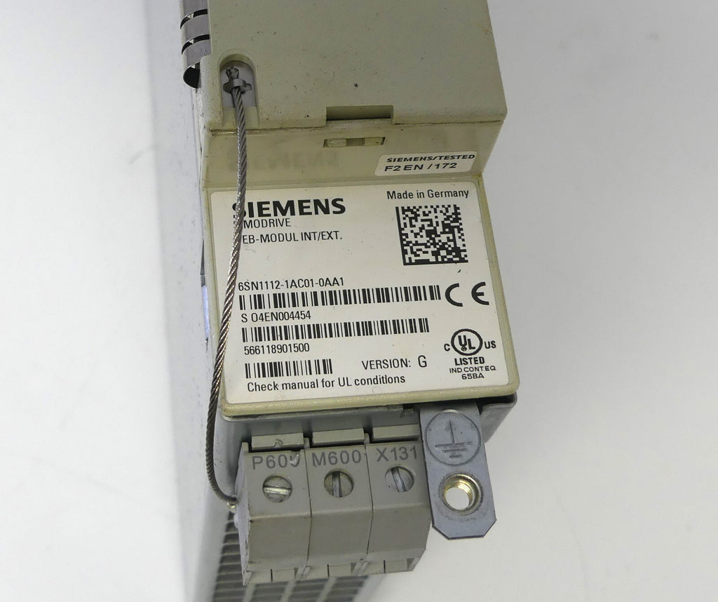 Siemens 6SN1112-1AC01-0AA1 version G