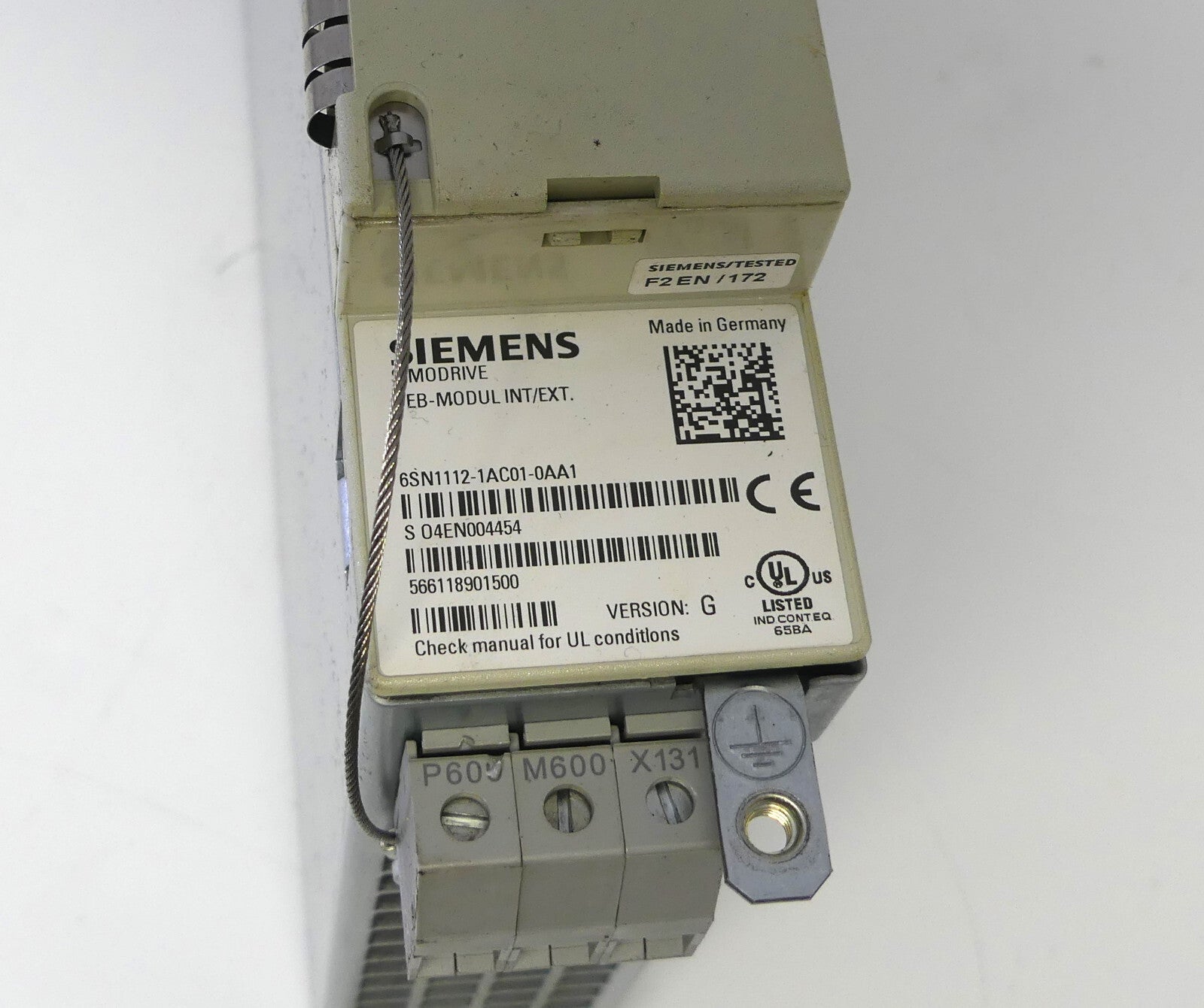 Siemens 6SN1112-1AC01-0AA1 version G