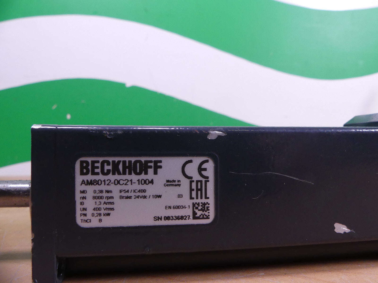Beckhoff AM8012-0C21-1004 Schrittmotor s.Bilder