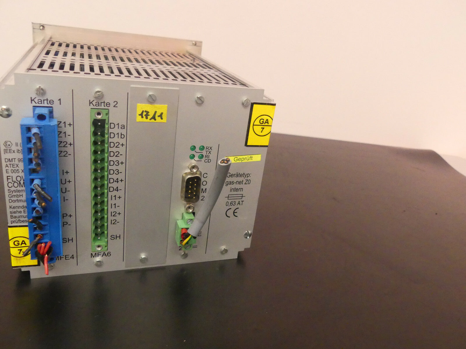 Elster Instromet Flow Comp Gerätetyp: Z0 Nr.070002 0594 Überwachungseinheit