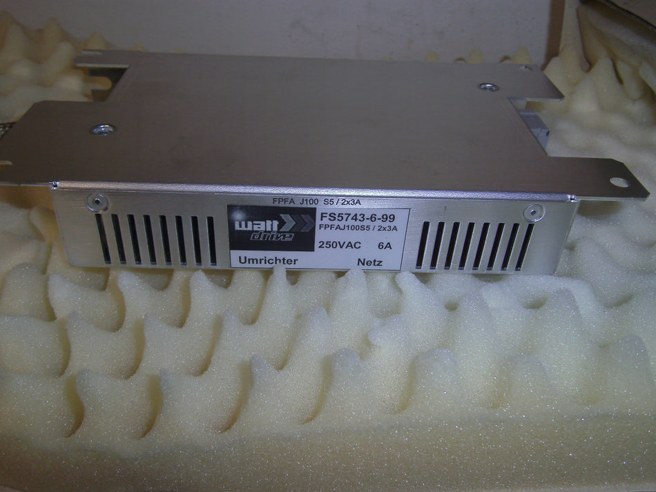WATT DRIVE Umrichter Netz 6A FS5743-6-99 Neu