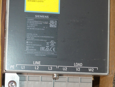 Siemens SINAMICS S120 Interface Module  6SL3100-0BE23-6AB0