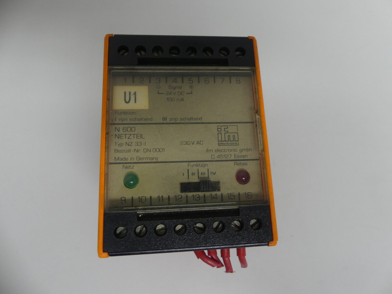 ifm N600 Nachschaltgerät