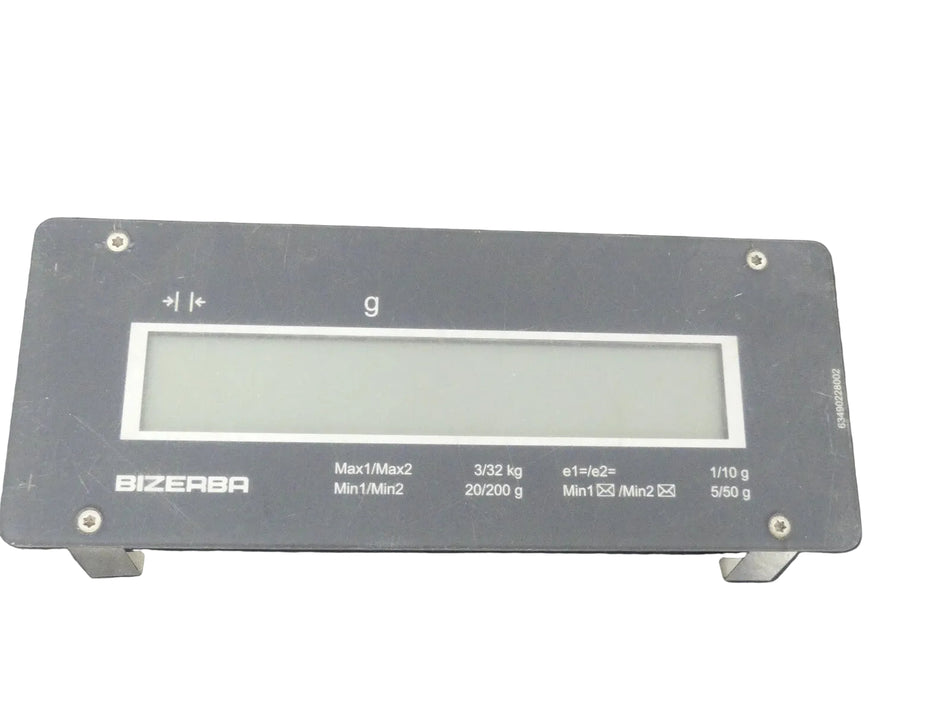 Einbauanzeige von Bizerba für Waage ITC-S2