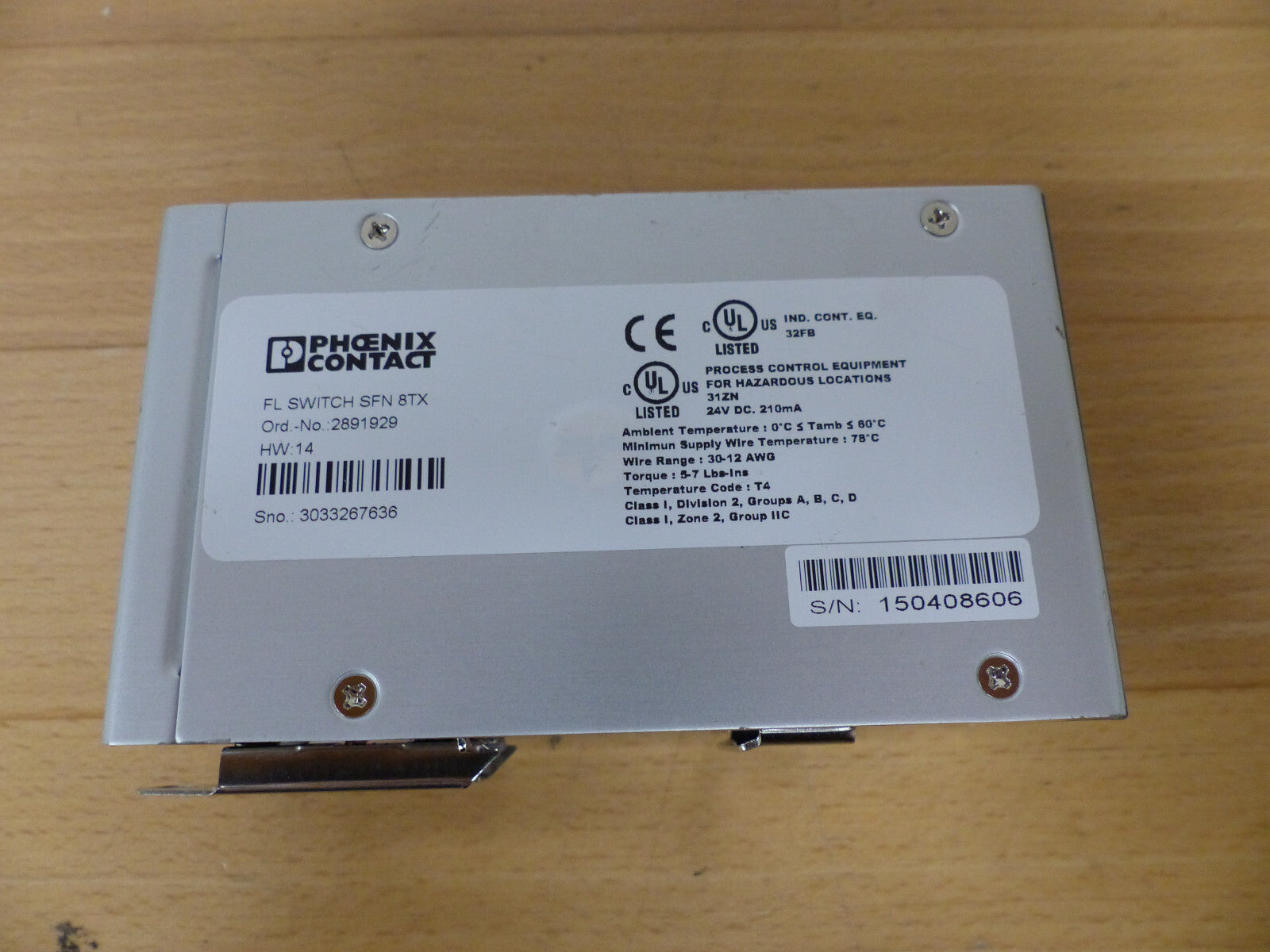 PHOENIX CONTACT FL SWITCH SFN 8TX