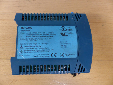 PULS POWER SUPPLY ML 70.100