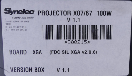 Synelec Projektor X07/67 100W
