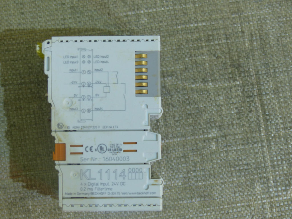 4x Beckhoff KL1114 