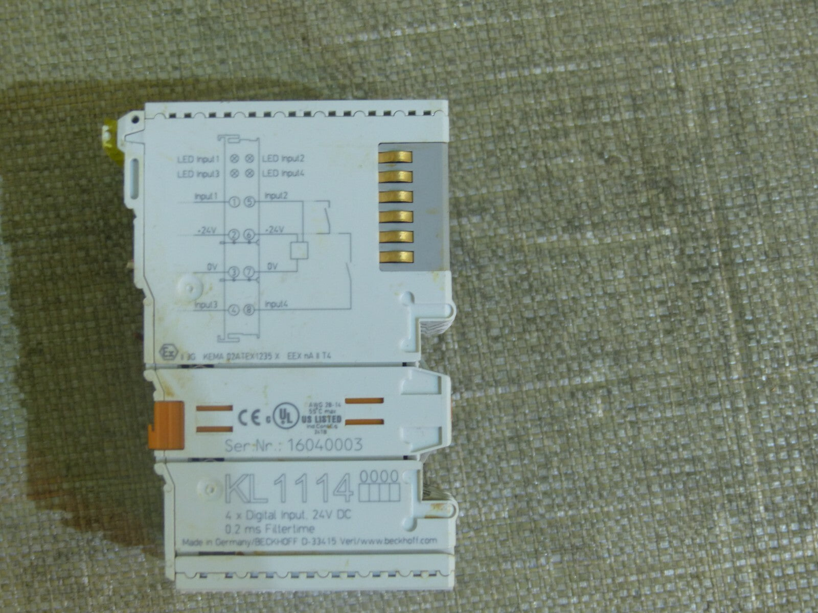 4x Beckhoff KL1114 