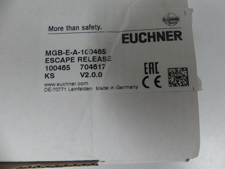 Euchner MGB-E-A-100465