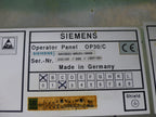 siemens operator panel op30/c 6av3531-0ru31-2aa0 used