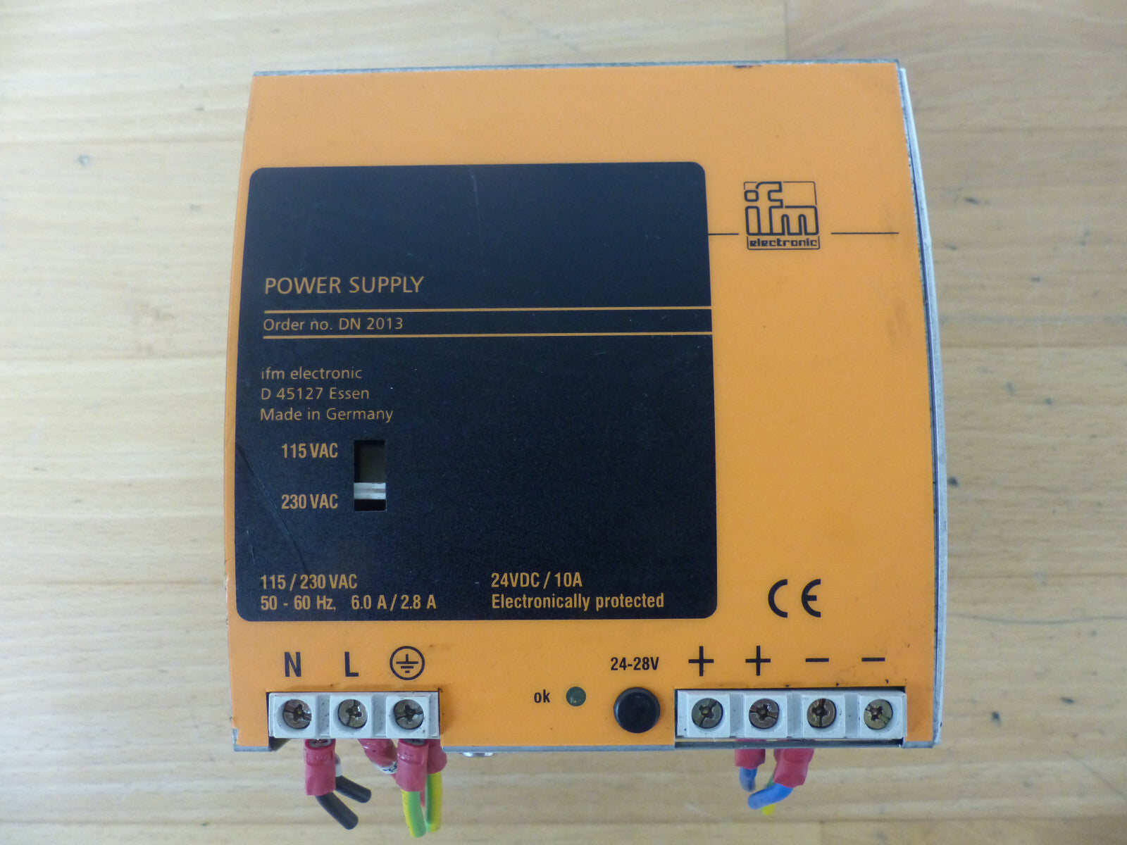 IFM ELECTRONIC POWER SUPPLY  EW-290.990.00-10 B