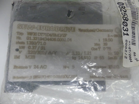 SEW EURODRIVE 8258031
