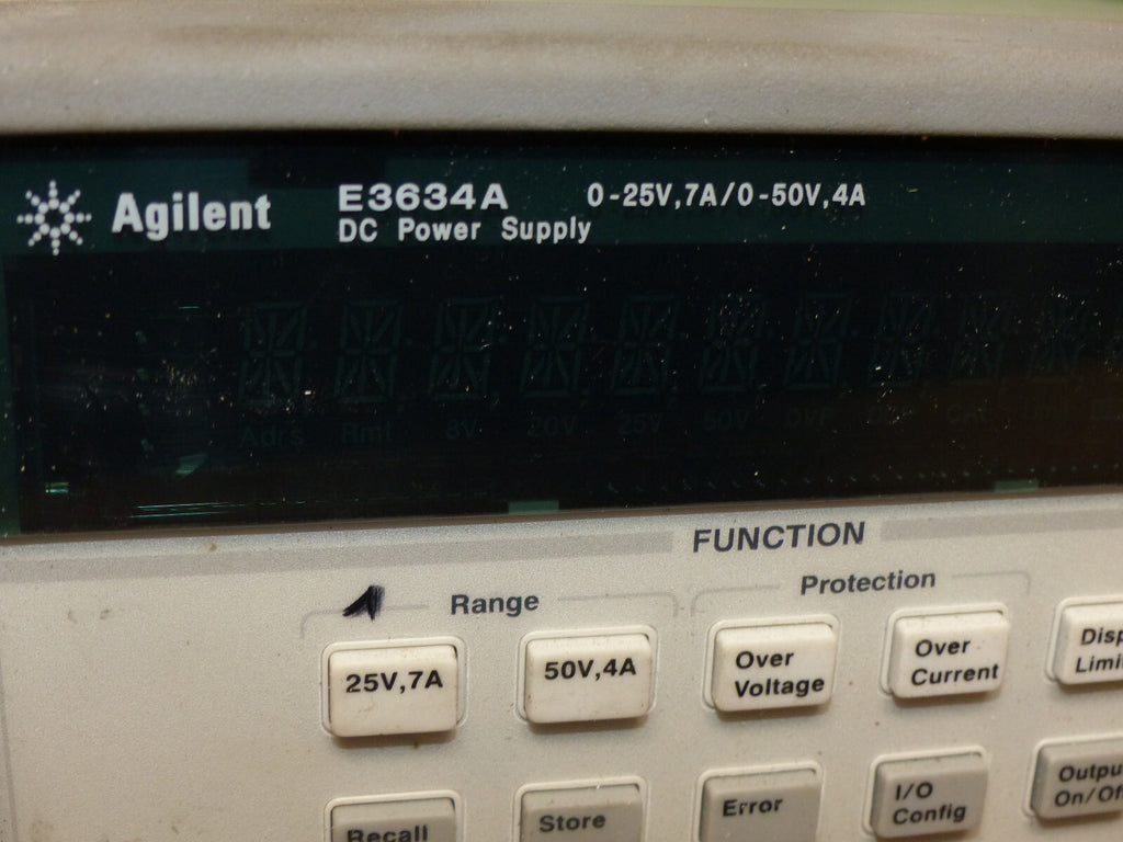 Agilent E3634A DC Power Supply used