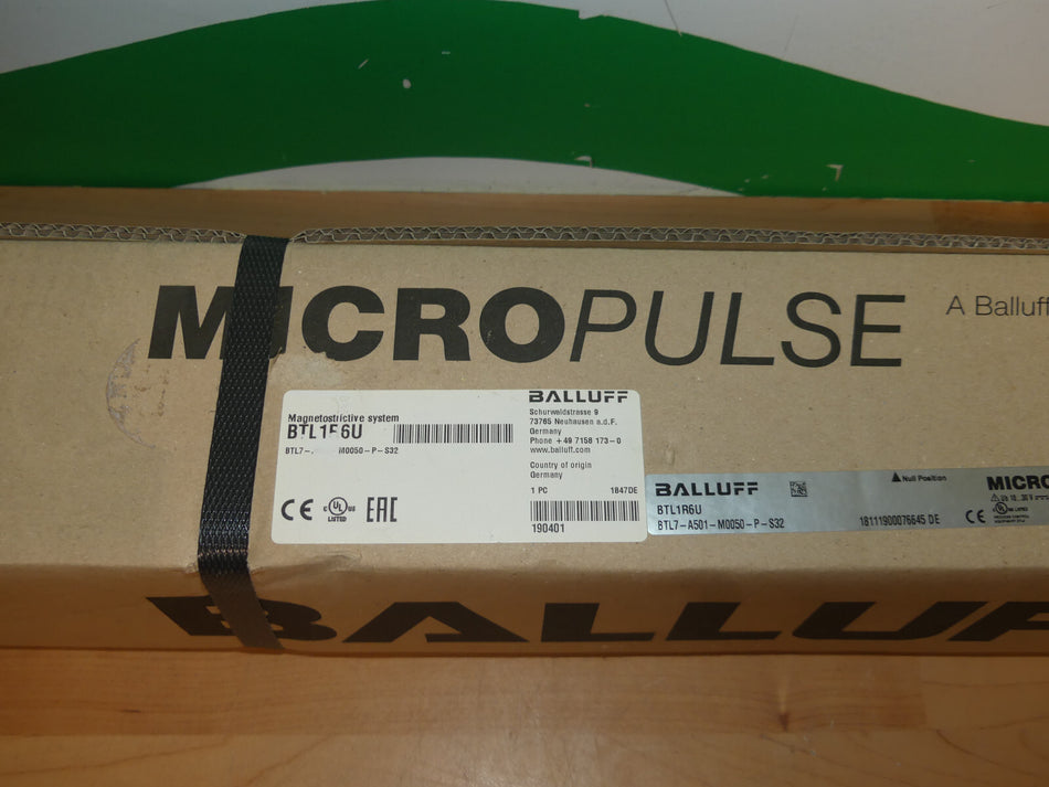 BULLUFF MICRO PULSE  BTL1R6U BTL7-A501-M0050-P-S32