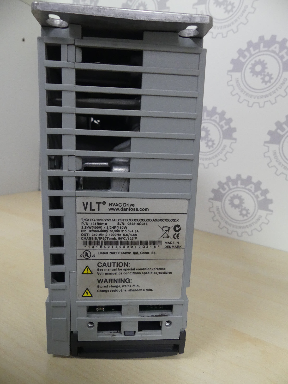 DANFOSS VLT HVAC Drive FC-102P2K2T4E20H1XGXXXXSXXXXAXBXCXXXXDX