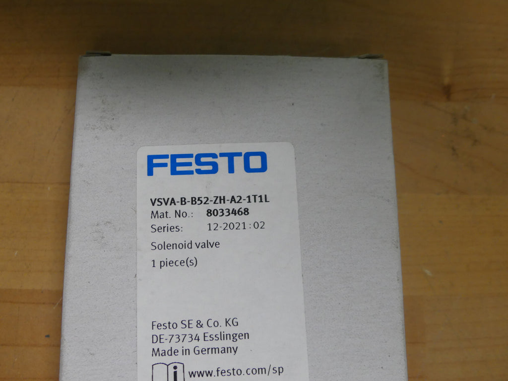 FESTO  VSVA-B-B52-ZH-A2-1T1L