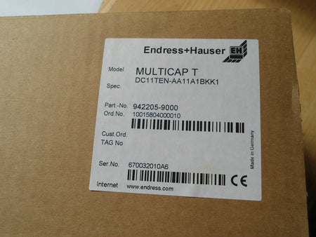 Endress+Hauser Multicap T DC11TEN-AA11A1BK1