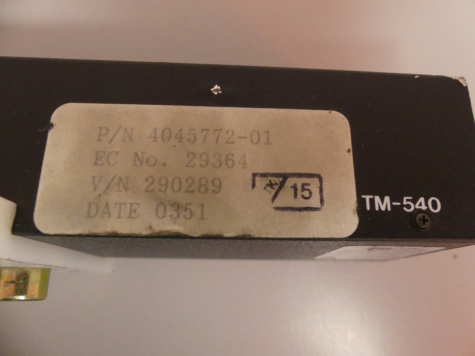 PULNIX CAMERA TM-540