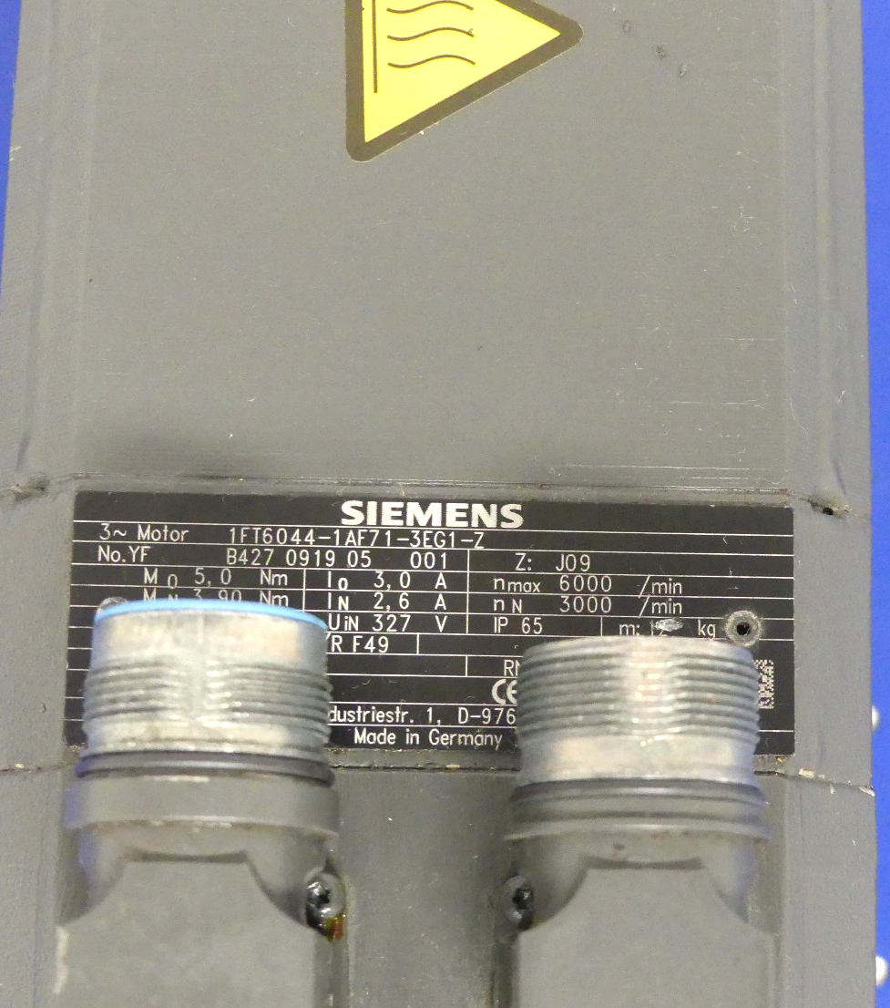 SIEMENS 1FT6044-1AF71-3EG1-Z