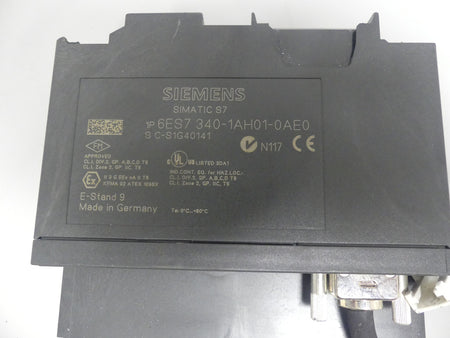 Siemens Simatic S7 Kommunikationsprozesser CP340 6ES7 340-1AH01-0AE0