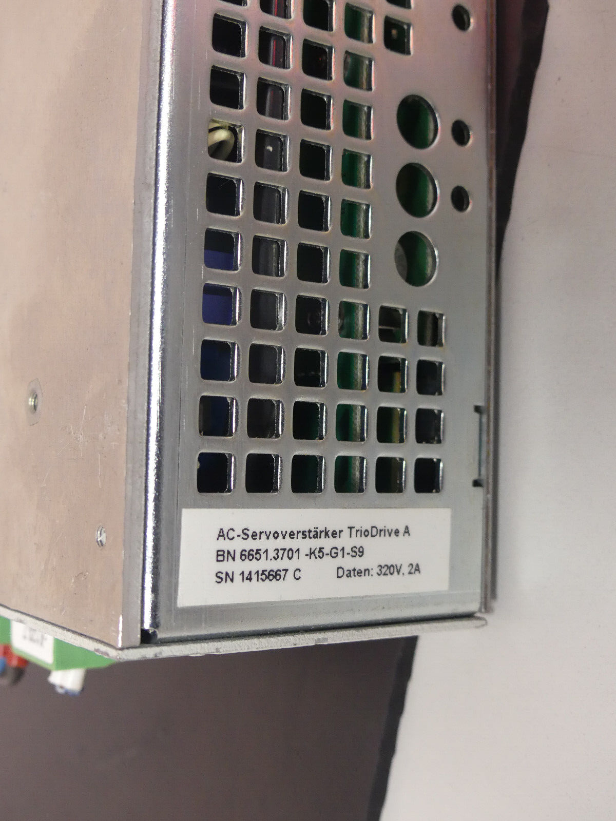 ESR AC-Servoverstärker TrioDrive A ESR BN 6651.3701-K5-G1-S9 AC SERVO DRIVE