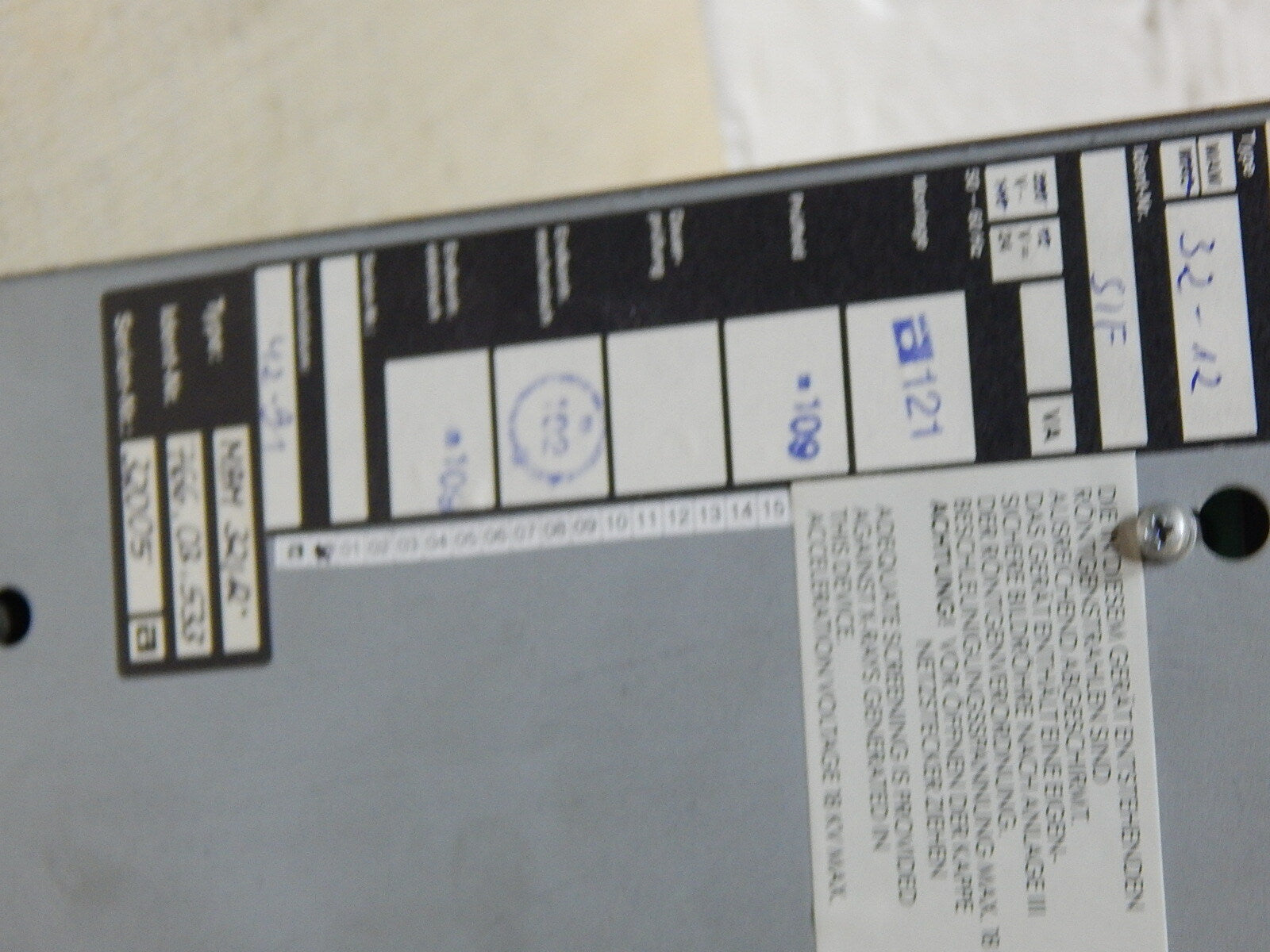 SIEMENS Sinumerik Bildschirm 12" Monochrome, MAM 32-12  Used