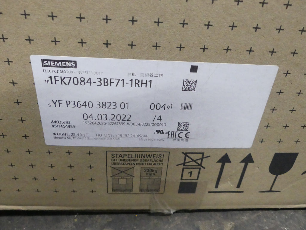 SIEMENS AC Servo Motor 1FK7084-3BF71-1RH1