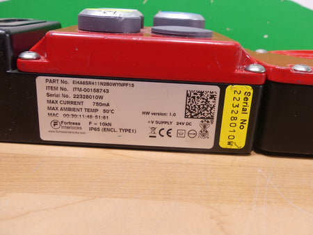 Fortress Interlocks 750mA  EI4A6SR411N2B0WYNPF15  ITM-00158743