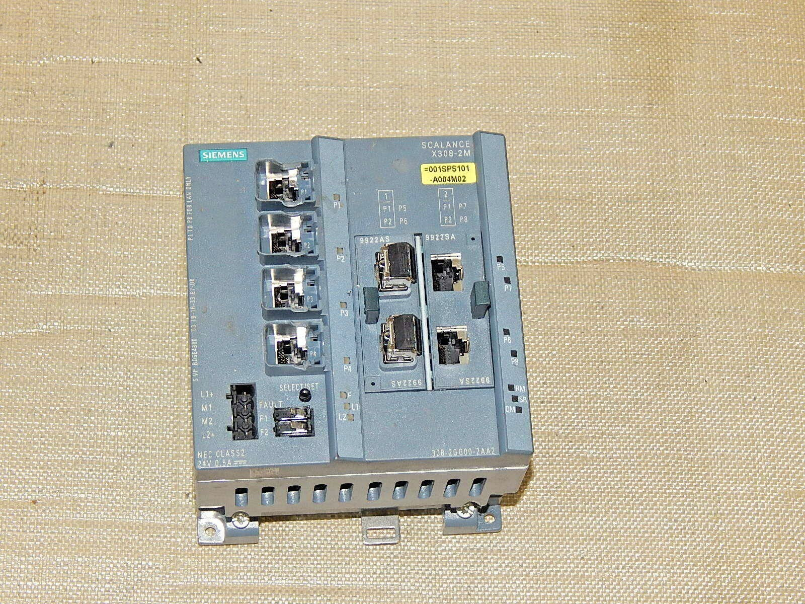  Siemens Switch Scalance X308-2M  6GK5308-2GG00-2AA2 