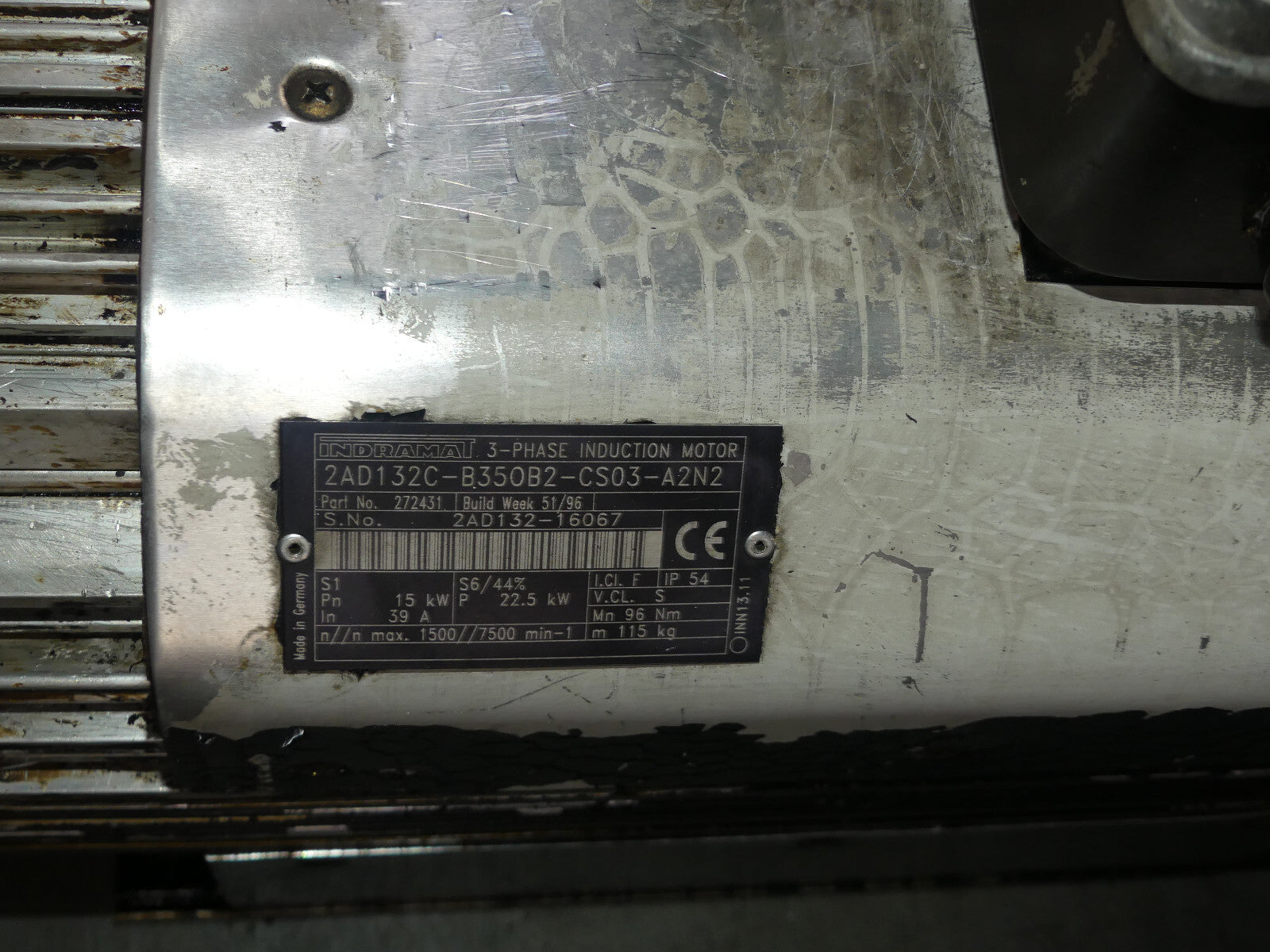 INDRAMAT 2AD132C-B350B2-CS03-A2N2