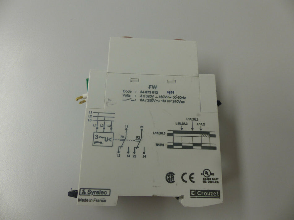 Phasenwächter CROUZET FW 84 873 012 