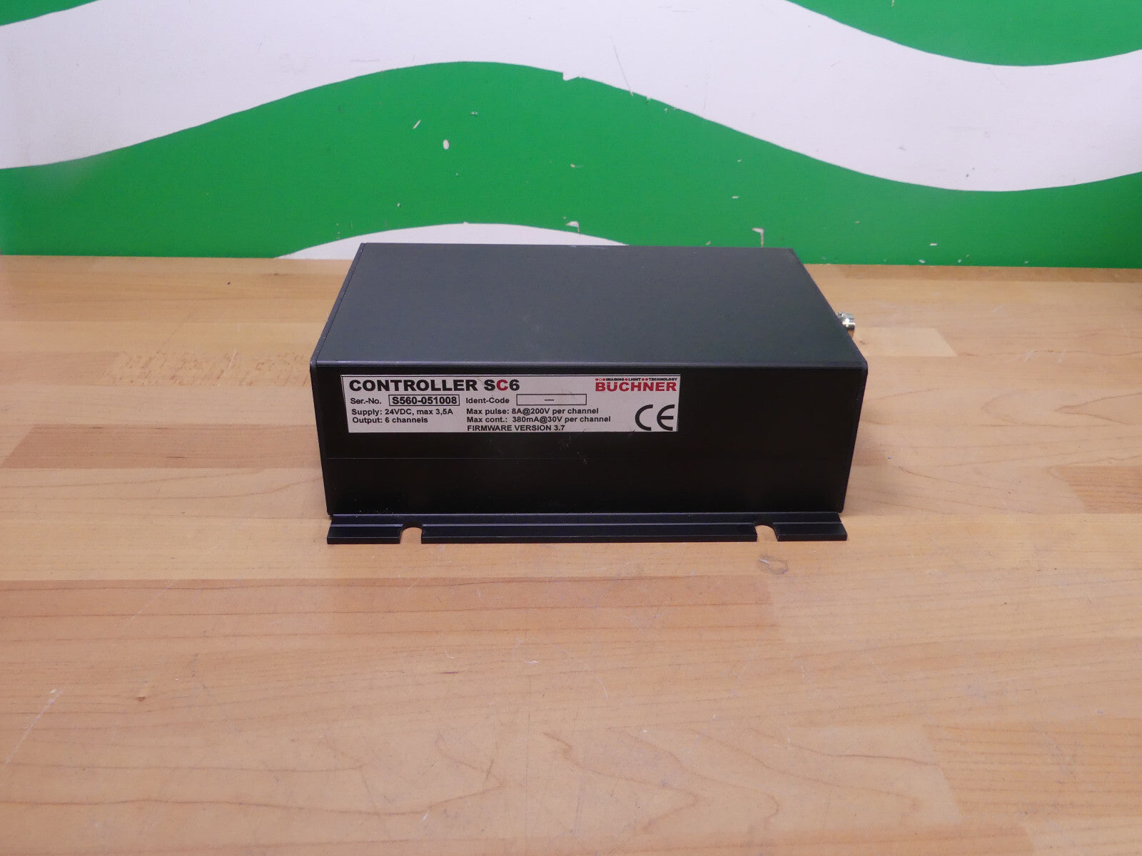 Büchner Controller SC6 LED Blitzsteuerung SER.-No S560-051008