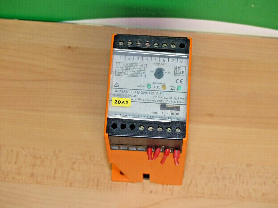 IFM Stillstandswächter AZ 33-B Typ: DA 0001 s.Bilder
