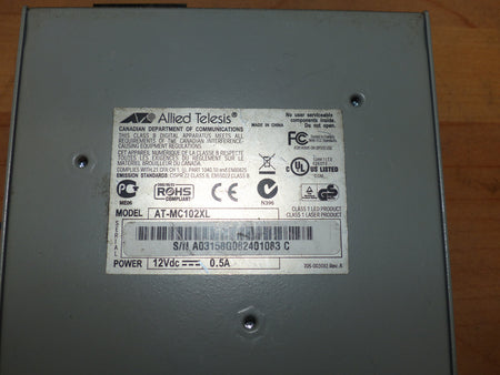 Allied Telesyn at-mc102xl used