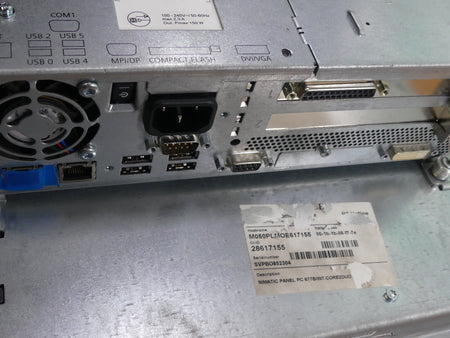 SIEMENS SIMATIC 6AV7803-0BC20-1AA0 6AV7 803-0BC20-1AA0 Panel PC 677 15"