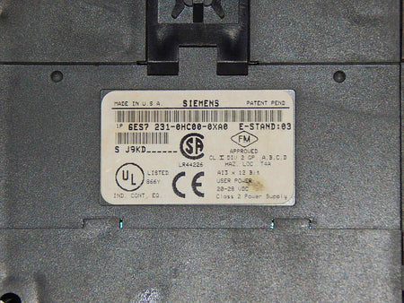  Siemens Simatic S7 Analog IN  6ES7 231-0HC00-0XA0//6ES7231-0HC00-0XA0 Used